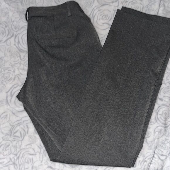 Express Publicist barely boot pant in dark grey. Size 10 L - Picture 5 of 12